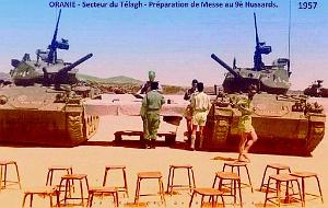 Le Telagh - Messe 9eme Hussards 